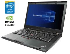 Мобільна рабоча станція Lenovo Thinkpad W541 / 15.6" (2880x1620) IPS / Intel Core i7-4810HQ (4 (8) ядра по 2.8 - 3.8 GHz) / 16 GB DDR3 / 240 GB SSD NEW / nVidia Quadro K2100M, 2 GB GDDR5, 128-bit / WebCam / Win10 Pro 