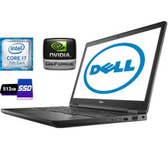 Ноутбук Dell Latitude 5580 / 15.6" (1920x1080) TN / Intel Core i7-7600U (2 (4) ядра по 2.8 - 3.9 GHz) / 8 GB DDR4 / 512 GB SSD / nVidia GeForce 930MX, 2 GB DDR3, 64-bit / WebCam / USB 3.1 / HDMI
