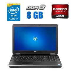 Ноутбук Б-класс Dell Latitude E6540 / 15.6" (1920x1080) TN / Intel Core i7-4600M (2 (4) ядра по 2.9 - 3.6 GHz) / 8 GB DDR3 / 256 GB SSD + 500 GB HDD / AMD Radeon HD 8790M, 2 GB GDDR5, 128-bit / WebCam