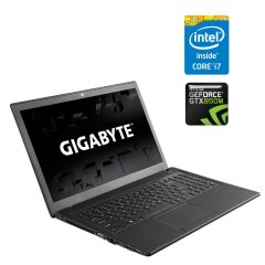 Ноутбук Gigabyte P15F v2 / 15.6" (1920x1080) TN / Intel Core i7-4710MQ (4 (8) ядра по 2.5 - 3.5 GHz) / 16 GB DDR3 / 120 GB SSD + 250 GB HDD / nVidia GeForce GTX 850M, 2 GB DDR3, 128-bit / WebCam 