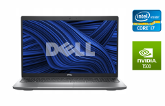 Ноутбук рабочая станция Dell Precision 3560 / 15.6" (1920x1080) IPS / Intel Core i7-1185G7 (4 (8) ядра по 3.0 - 4.8 GHz) / 16 GB DDR4 / 512 GB SSD / nVidia T500, 2 GB GDDR6, 64-bit / WebCam / HDMI / Windows 10