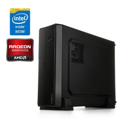 ПК Vinga CS313B SFF / Intel Xeon E5-2670 (8 (16) ядер 2.6 - 3.3 GHz) / 32 GB DDR3 / 240 GB SSD / AMD Radeon Pro WX 2100, 2 GB GDDR5, 64-bit / Win 10 Pro