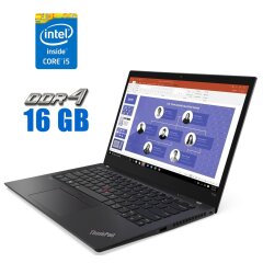 Ультрабук Lenovo ThinkPad T14s Gen 2 / 14" (1920x1080) IPS / Intel Core i5-1135G7 (4 (8) ядра по 2.4 - 4.2 GHz) / 16 GB DDR4 / 256 GB SSD / Intel Iris Xe Graphics / WebCam / Windows 11 Pro Lic