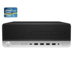 ПК HP ProDesk 600 G3 SFF / Intel Core i5-6400 (4 ядра по 2.7 - 3.3 GHz) / 8 GB DDR4 / 120 GB SSD / Intel HD Graphics 630