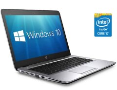 Ультрабук HP EliteBook 840 G3 / 14" (1920x1080) IPS / Intel Core i7-6600U (2 (4) ядра по 2.6 - 3.4 GHz) / 16 GB DDR4 / 512 GB SSD / Intel HD Graphics 520 / WebCam / Win 10 Pro