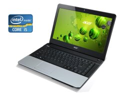 Ноутбук А-класс Acer Aspire E1-571 / 15.6" (1366x768) TN / Intel Core i5-3230M (2 (4) ядра по 2.6 - 3.2 GHz) / 8 GB DDR3 / 120 GB SSD / Intel HD Graphics 4000 / WebCam / DVD-RW