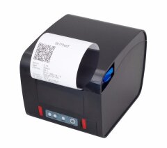 Кухонный POS-принтер Xprinter XP-D200H со звонком и световой индикацией Ethernet LAN