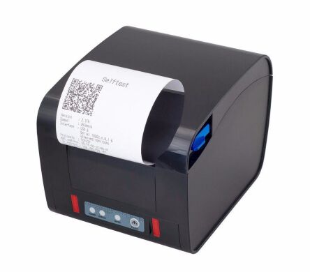 Кухонний POS-принтер Xprinter XP-D200H з дзвінком і світловою індикацією Ethernet LAN