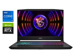Игровой ноутбук Б-класс MSI Katana 15 B13VEK / 15.6" (1920x1080) IPS / Intel Core i7-13620H (10 (16) ядра по 3.6 - 4.9 GHz) / 16 GB DDR5 / 512 GB SSD / nVidia GeForce RTX 4050, 6 GB GDDR6, 96-bit / WebCam