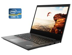 Ноутбук Б-класс Lenovo ThinkPad E480 / 14" (1920x1080) IPS / Intel Core i5-8250U (4 (8) ядра по 1.6 - 3.4 GHz) / 12 GB DDR4 / 256 GB SSD M.2 / Intel UHD Graphics 620 / WebCam / Win 10 Pro