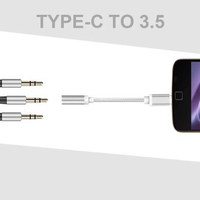 Перехідник с USB Type-C на 3.5MM audiojack