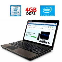 Ноутбук HP ProBook 4720s / 17.3" (1600x900) TN / Intel Core i3-370M (2 (4) ядра по 2.4 GHz) / 4 GB DDR3 / 500 GB HDD / Intel HD Graphics / WebCam / Fingerprint