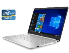 Ультрабук HP Laptop 15s-fq1002na / 15.6" (1920x1080) IPS / Intel Core i5-1035G1 (4 (8) ядра по 1.0 - 3.6 GHz) / 8 GB DDR4 / 256 GB SSD / Intel UHD Graphics / WebCam / Win 10