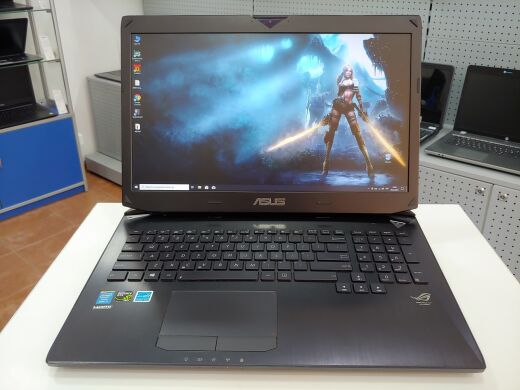 ASUS ROG G750J / 17.3" (1920x1080) TN / Intel Core i7-4700HQ (4 (8) ядра по 2.4 - 3.4 GHz) / 8 GB DDR3 / 120 GB SSD+1000 GB HDD / nVidia GeForce GTX 765M 2 GB / WebCam / DVD-RW
