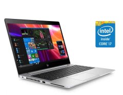 Ультрабук HP EliteBook 830 G5 / 13.3" (1920x1080) IPS / Intel Core i7-8550U (4 (8) ядра по 1.8 - 4.0 GHz) / 16 GB DDR4 / 256 GB SSD / Intel UHD Graphics 620 / WebCam / Win 10