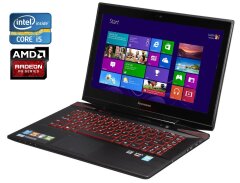 Ноутбук Lenovo Legion Y40-70 / 14" (1920x1080) TN / Intel Core i5-4210U (2 (4) ядра по 1.7 - 2.7 GHz) / 8 GB DDR3 / 480 GB SSD / AMD Radeon R9 M275X, 2 GB GDDR5, 128-bit / WebCam / Win 10 Home