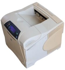 Принтер HP LaserJet 4350dtn / Лазерная монохромная печать / 1200x1200 dpi / A4 / 55 стр/мин / USB 2.0, Ethernet / Дуплекс