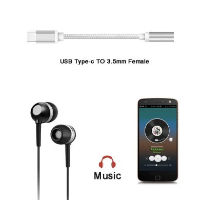 Перехідник с USB Type-C на 3.5MM audiojack