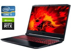 Игровой ноутбук Acer Nitro 5 AN515-55-57Y2 / 15.6" (1920x1080) IPS / Intel Core i5-10300H (4 (8) ядра по 2.5 - 4.5 GHz) / 24 GB DDR4 / 512 GB SSD / nVidia GeForce RTX 3050, 4 GB GDDR6, 128-bit / WebCam / Win 10 Home