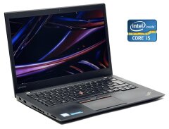Ультрабук Lenovo ThinkPad T460s / 14" (1920x1080) IPS / Intel Core i5-6200U (2 (4) ядра по 2.3 - 2.8 GHz) / 8 GB DDR4 / 240 GB SSD / Intel HD Graphics 520 / WebCam / Win 10 Pro