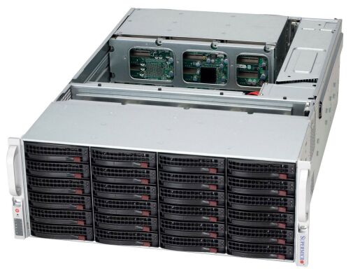 Дисковая полка 4U Rack mountable JBOD Supermicro 847E26-R1K28JBOD (CSE-847E26-R1K28JBOD) Дисковая полка 4U Rack mountable JBOD Supermicro 847E26-R1K28JBOD (CSE-847E26-R1K28JBOD)