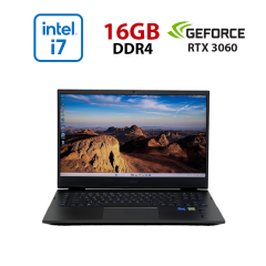 Игровой ноутбук Б-класс HP Omen 17-ck1111nr / 17.3" (1920x1080) IPS / Intel Core i7-12700H (14 (20) ядер по 3.5 - 4.7 GHz) / 16 GB DDR4 / 960 GB SSD / nVidia GeForce RTX 3060, 6 GB GDDR6, 192-bit / WebCam