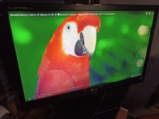 Монітор Б-клас LG Flatron E2241S-BN / 21.5" (1920x1080) TN / VGA / VESA 75x75 