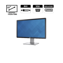 Монитор Dell P2214Hb / 22" (1920x1080) IPS / 1x DP, 1x DVI, 1xVGA, 4x USB 2.0