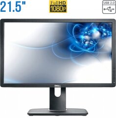 Монитор Dell UltraSharp U2212HMc / 21.5" (1920x1080) IPS / DisplayPort, DVI, VGA, USB / VESA 100x100