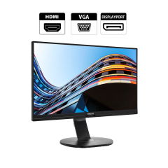 Монитор Philips Brilliance 271S7Q / 27" (1920x1080) IPS / DisplayPort, HDMI, VGA, Audio + Кабель питания
