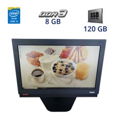 Моноблок Lenovo ThinkCentre M810z / 21.5" (1920x1080) VA / Intel Core i5-6400 (4 ядра по 2.7 - 3.3 GHz) / 8 GB DDR4 / 120 GB SSD / Wi-Fi