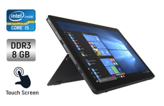 Ноутбук-трансформер Б-клас Dell Latitude 5285 / 12.5" (1920x1080) IPS Touch / Intel Core i5-7300U (2 (4) ядра по 2.6 - 3.5 GHz) / 8 GB DDR3 / 256 GB SSD / Intel HD Graphics 620 / WebCam / Windows 10