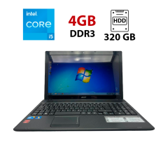 Ноутбук Acer Aspire 5752G / 15.6" (1366x768) TN / Intel Core i5-480M (2 (4) ядра по 2.66 - 2.93 GHz) / 4 GB DDR3 / 320 GB HDD / ATI Mobility Radeon 6470 / WebCam