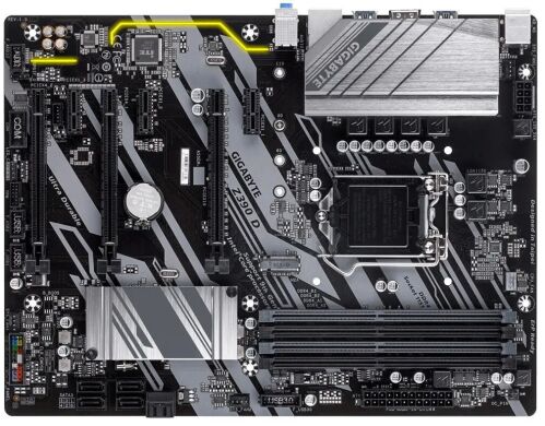 Нова материнська плата Gigabyte Z390 D / Socket LGA1151 / M.2