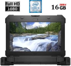 Защищенный ноутбук Dell Latitude 5420&nbsp;Rugged / 14" (1920x1080) IPS / Intel Core i5-8350U (4 (8) ядра по 1.7 - 3.6 GHz) / 16 GB DDR4 / 256 GB SSD M.2 / Intel UHD Graphics 620 / WebCam / Два АКБ