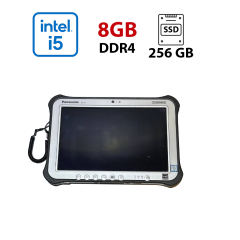 Защищенный планшет Panasonic Toughpad FZ-G1 / 10.1" (1920x1200) IPS Touch / Intel Core i5-6300U (2 (4) ядра по 2.4 - 3.0 GHz) / 8 GB DDR3 / 256 GB SSD / Intel HD Graphics 520 / WebCam