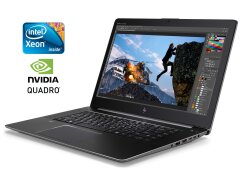 Мобильная рабочая станция Б-класс HP ZBook Studio G4 / 15.6" (1920x1080) TN / Intel Xeon E3-1505M v6 (4 (8) ядра по 3.0 - 4.0 GHz) / 16 GB DDR4 / 256 GB SSD M.2 / nVidia Quadro M620, 2 GB GDDR5, 128-bit / WebCam