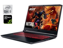 Игровой ноутбук Б-класс Acer Nitro 5 AN517-52 / 17.3" (1920x1080) IPS / Intel Core i5-10300H (4 (8) ядра по 2.5 - 4.5 GHz) / 16 GB DDR4 / 512 GB SSD M.2 / nVidia GeForce GTX 1650 Ti, 4 GB GDDR6, 128-bit / WebCam / USB 3.2 / HDMI