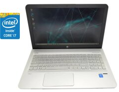 Ноутбук HP Envy 15-ae042nr / 15.6" (1920x1080) IPS / Intel Core i7-5500U (2 (4) ядра по 2.4 - 3.0 GHz) / 8 GB DDR3 / 480 GB SSD / Intel HD Graphics 5500 / WebCam / DVD-ROM / Win 10 Home