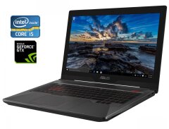 Ігровий ноутбук Asus TUF FX503VD / 15.6" (1920x1080) IPS / Intel Core i5-7300H (4 ядра по 2.5 - 3.5 GHz) / 8 GB DDR4 / 128 GB SSD M.2 + 1000 GB HDD / nVidia GeForce GTX 1050, 2 GB GDDR5, 128-bit / WebCam