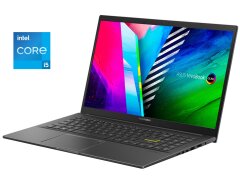 Ультрабук Asus VivoBook 15 K513E / 15.6" (1920x1080) IPS / Intel Core i5-1135G7 (4 (8) ядра по 2.4 - 4.2 GHz) / 16 GB DDR4 / 512 GB SSD / Intel Iris Xe Graphics / WebCam / Win 11
