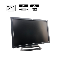 Монитор HP L2445w / 24" (1920x1200) TN / DVI, VGA