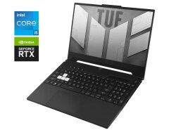Игровой ноутбук Б-класс Asus TUF Dash F15 FX517Z / 15.6" (1920x1080) IPS / Intel Core i5-12450H (8 (12) ядер по 3.3 - 4.4 GHz) / 16 GB DDR5 / 512 GB SSD M.2 / nVidia GeForce RTX 3050, 4 GB GDDR6, 128-bit / WebCam Win 11 Home
