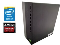Новый игровой ПК HP OMEN 1K4J3AVT#ABA-0075 Tower / Intel Core i7-11700 (8 (16) ядер по 2.5 - 4.9 GHz) / 32 GB DDR4 / 1000 GB SSD / AMD Radeon RX 6600, 8 GB GDDR6, 128-bit / 550W / Win 10 Home