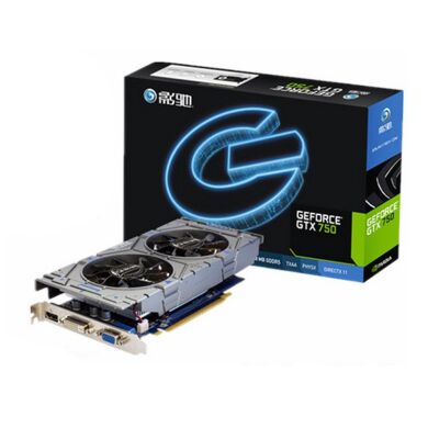 Дискретная видеокарта nVidia GeForce GTX 750 Ti, 2 GB GDDR5, 128-bit