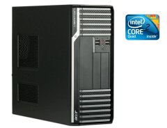 ПК Acer Veriton S670G Tower / Intel Core 2 Quad Q6600 (4 ядра по 2.4 GHz) / 4 GB DDR3 / 250 GB HDD / Intel GMA Graphics 4500