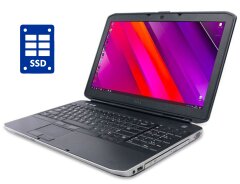 Ноутбук Dell Latitude E5530 / 15.6" (1366x768) TN / Intel Core i3-2328M (2 (4) ядра по 2.2 GHz) / 8 GB DDR3 / 240 GB SSD / Intel HD Graphics 3000 / WebCam / DVD-RW / Win 10 Pro 