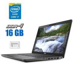 Ультрабук Dell Latitude 5400 / 14" (1920x1080) IPS Touch / Intel Core i7-8665U (4 (8) ядра по 1.9 - 4.8 GHz) / 16 GB DDR4 / 256 GB SSD / Intel UHD Graphics / WebCam