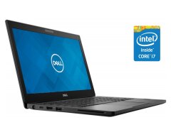 Нетбук Dell Latitude 7290 / 12.5" (1366x768) TN / Intel Core i7-8650U (4 (8) ядра по 1.9 - 4.2 GHz) / 8 GB DDR4 / 256 GB SSD / Intel UHD Graphics 620 / WebCam / Win 10 Pro