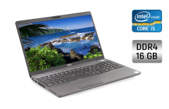 Ультрабук Dell Latitude 5500 / 15.6" (1920x1080) IPS / Intel Core i5-8365U (4 (8) ядра по 1.6 - 4.1 GHz) / 16 GB DDR4 / 240 GB SSD / Intel UHD Graphics / WebCam